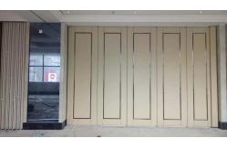China Aluminium Alloy Melamine Surface Soundproof Movable Wall Partition 65 mm Thickness supplier