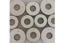 China Ultrasonic Sensor Piezoceramic Ring Plate P8 P4 Customized supplier