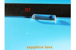 China All Surface Polished Sapphire Optical Windows Crylinder Rod Lens With Plunger Stick supplier