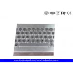 Dust Proof Waterproof Industrial Computer Keyboard With Stainless Steel Trackball