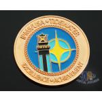Iron Die Strucking Custom Challenge Coins Promotional Items Cut Edge for sale