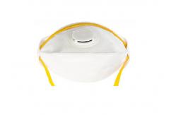 China FFP2 Horizontal Foldable N95 Mask Adjustable Nose Piece For Better Fit supplier