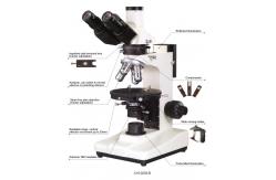 China Trinocular Transmitted / Reflected Polarizing Light Microscope A15.0203 Wide Field WF10x / 18mm supplier