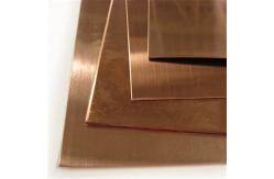 China AISI 1.2 Mm Copper Sheet H59 Bright Half Soft C10400 C10500 supplier