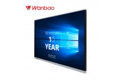 China 75 Inch Electronic Smart Interactive Whiteboard Multimedia Screen For Business supplier