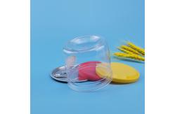 China 340ML Peanuts Plastic Food Cans With Aluminum Easy Open End supplier