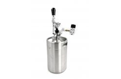China Adjustable Pressure Regulator 5L Draft Beer Tap Dispenser supplier