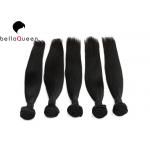 BellaQueen 6A Remy  Indian Human Hair Extensions , Straight Human Hair Bundles for sale
