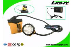 China Hight Lightness Led Miners Light , 25000lux Rechargeable Miners Headlamp IP68 supplier