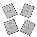 Custom Printed Biodegradable Small Sachet for Tea Coffee Powder Compostable Resealable Mylar Bags for sale