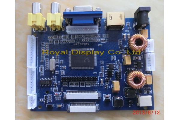 Industrial TFT LCD Controller Board With Rohs Reach Multi Function