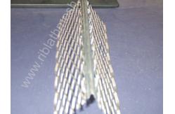 China Galvanized Plaster Thin Coat Angle Bead Construction Materials 55mm Width supplier