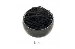 China Big Pack Parcel 3mm Iridescent Black Shredded Paper For Box Filling supplier