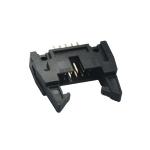 Gold Plated PCB Board To Wire Connectors Ejector 2.0mm DIP IDC Male Connector for sale