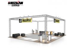 China Triangular Spigot Truss Aluminium Triangle Truss System For Display supplier