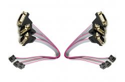 China PVC Sheath DB 9P TO IDC 10P IDC Ribbon Cable supplier