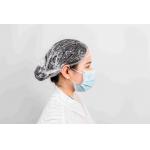 Latex-Free Elastic Disposable PE Plastic Shower Cap For Hotel/Factory/Home for sale