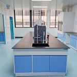 2 Shelves Hospital Lab Furniture For Medical Research With 4 Wheels for sale