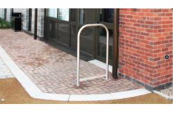 China 1000mm Steel Door Barrier Hardware Fabrication With Tapping Rail supplier