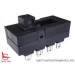 Taiwan Manufacturer Slide Switch, SB Series, 28*14*15mm, 3 Gears, Black, 10A 250V for sale