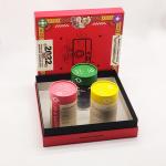 Square Recycled Paper Gift Boxes End Magnetic Closure Cardboard Custom Logo for sale