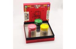 China Square Recycled Paper Gift Boxes End Magnetic Closure Cardboard Custom Logo supplier