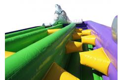 China Colorful Halloween Themed Giant Inflatable Obstacle Course For Children / Adults supplier