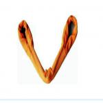 12 Tonne 25 Meters Eye And Eye Polyester Round Sling， lifting sling for sale