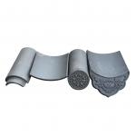 Chinese House Landscape Decoration Material Gray Clay Roof Tiles for sale