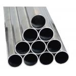Golden Anodized Aluminium Round Tubing / Dark Bronze Anodized Aluminum Finished Tubing for sale