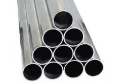 China Golden Anodized Aluminium Round Tubing / Dark Bronze Anodized Aluminum Finished Tubing supplier