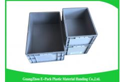 China Top Plastic Solid Euro Stacking Containers Reusable For Fruit And Vegetable supplier