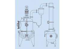 China SUS304 / 316L Dairy Processing Vacumm Decompressing Concentractor Compact Structure supplier