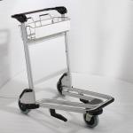 Stainless Steel Airport Luggage Trolley Airport Passenger Baggage Trolleys for sale