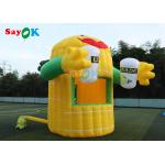 Oxford Inflatable Air Tent Lemon Cartoon Booth Aerated Custom Made