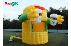 China Oxford Inflatable Air Tent Lemon Cartoon Booth Aerated Custom Made supplier