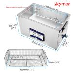 480W 20L Table Top Ultrasonic Cleaner For Integrated Circuit for sale