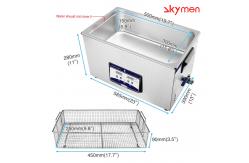 China 480W 20L Table Top Ultrasonic Cleaner For Integrated Circuit supplier