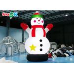 210D Oxford Cloth Inflatable Christmas Ornaments For Activity Decoration for sale