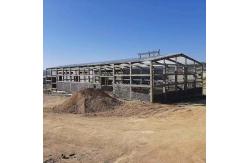 China Customized Construction Prefabricated Steel Structure Warehouse With Fire-Proof Panel supplier