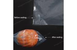 China Custom Plastic LDPE Pre Opened Side Bag For Autobag Side Pouch Machine supplier
