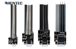 China T5 / T6 Powder Painted Aluminium Window Frame Profiles For Sliding Window supplier