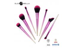 China 7 Pcs Makeup Brush Set Synthetic Hair With Plastic Handle OEM ODM Customized supplier