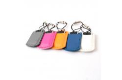 China Custom Logo Supported Leather USB Flash Drive With 20MB/S Reading Speed supplier