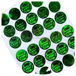 Holographic Anti Radar Adhesive Sticker Label Customized For Chemical Industry for sale