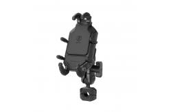 China Adjustable Motorcycle Handlebar Cell Phone Holder Torque Rail Carapace Mount supplier