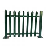 Outdoor Green Palisade Security Fencing for sale