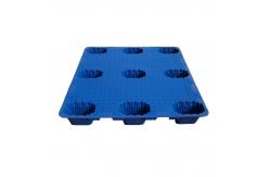 China Nine Feet Plastic Shipping Pallets Plastic Rackable Pallets SGS Approval supplier