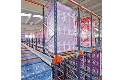 China Intensive Radio Shuttle Rack Intelligent Cold Storage Automatic Shuttle Racking System supplier