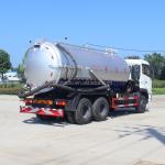 15000L 6x4 Heavy Duty Sewage Suction Truck 85km/H Max Speed Dongfeng for sale